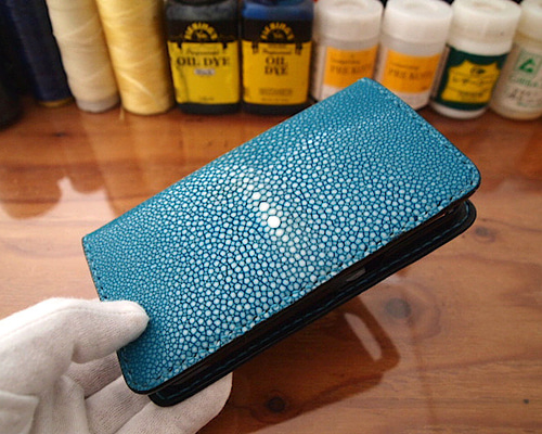 スティングレイ　ハンドメイド　ケース 1df53e4b5bd19375aa78c82eed84a9