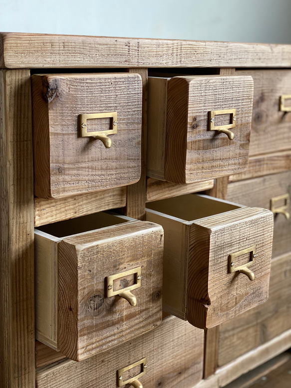 数量限定 SC-7 古材 チェスト 収納棚 シェルフ 引出し テレビボード