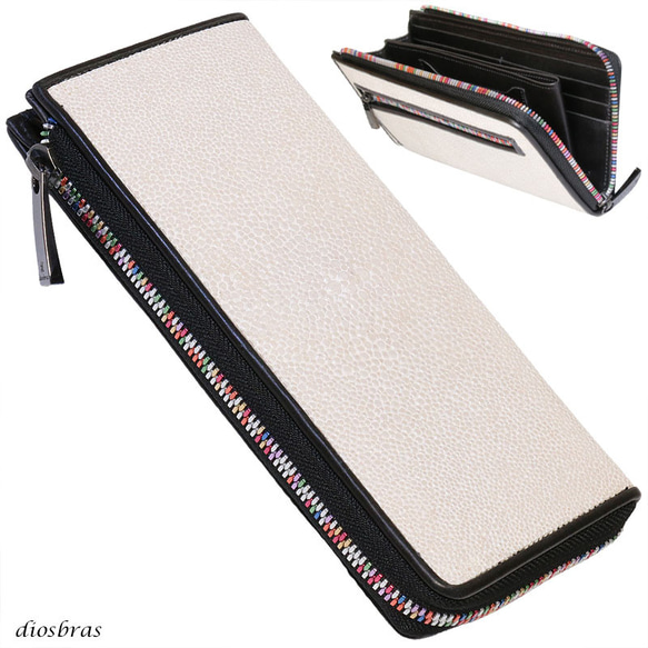 ♦︎長財布♦︎ラウンドファスナー♦︎スティングレー