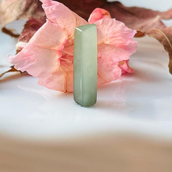 Qizhen Yubao A Goods Burmese Jade~Ice Blue Water Column~ Moistur 3枚目の画像