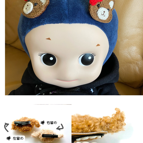 ハロウィン スマイルカボチャ ニコちゃんマーク ブローチ ヘアクリップ