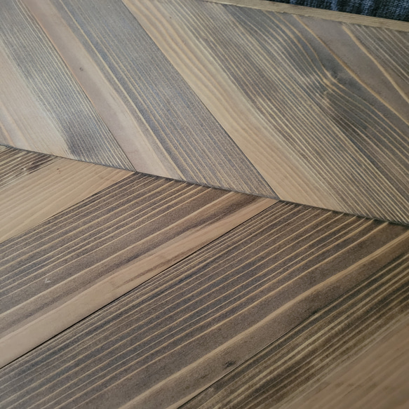 ヘリンボーン柄テーブル 折りたたみテーブル 木製テーブル ローテーブル アンティーク カフェ風 ローテーブル・リビングテーブル S1354129791(10400円)