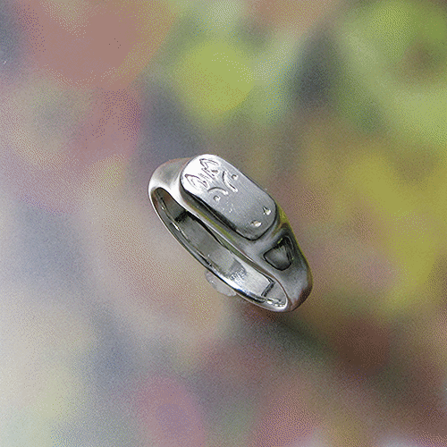 うまっこシルバーリング　（950シルバー 686RGS ）