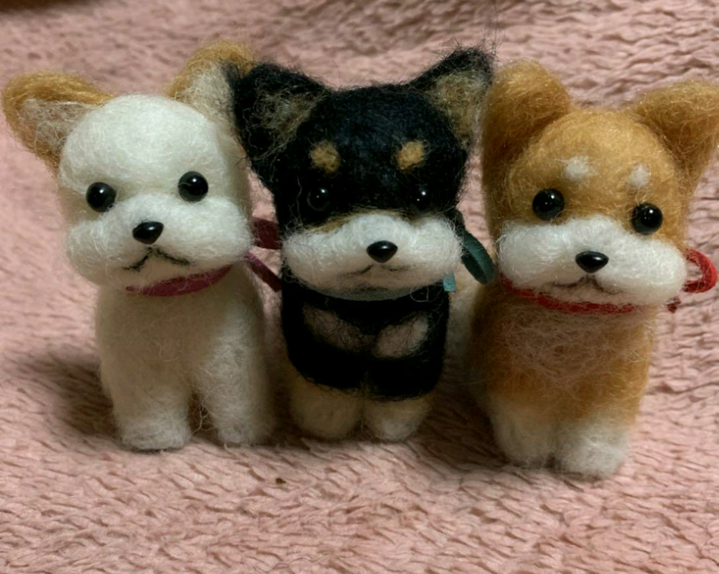羊毛フェルト　柴犬　ハンドメイド 羊毛フェルト 柴犬（仔犬）フェイス額 ハンドメイド｜Yahoo