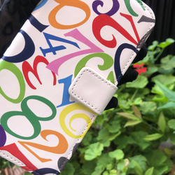 オリジナル　iPhone15手帳型ケースSE3 13 14 数字モード系　管理C iPhone14promax 2枚目の画像