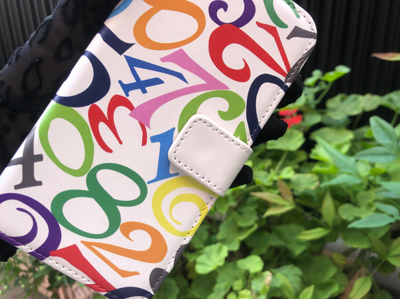 オリジナル　iPhone15手帳型ケースSE3 13 14 数字モード系　管理C iPhone14promax 2枚目の画像