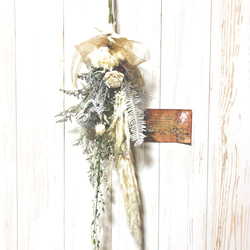 北欧スワッグブーケ＊＊フィンランドの冬の森♡2025 4枚目の画像