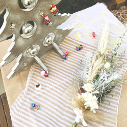 北欧スワッグブーケ＊＊フィンランドの冬の森♡2025 2枚目の画像