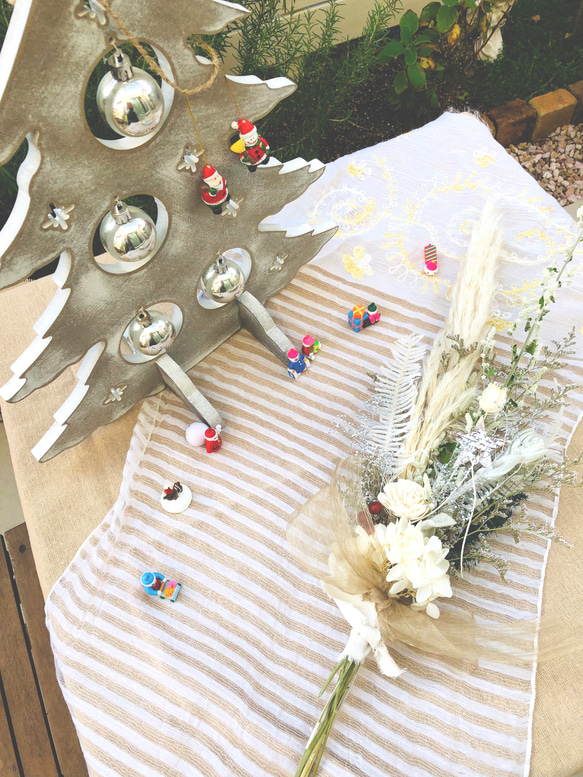 北欧スワッグブーケ＊＊フィンランドの冬の森♡2025 2枚目の画像