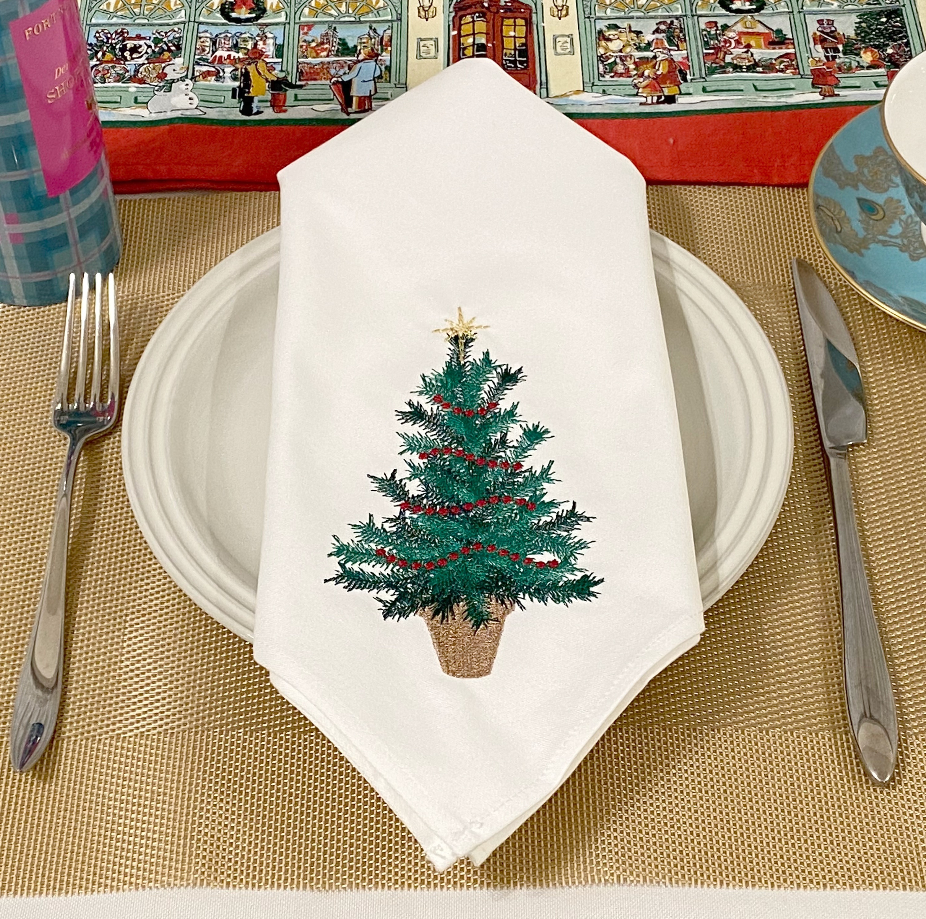 Jppium（ジュピウム） 24個 クリスマスのナプキンリング クリスマスの 