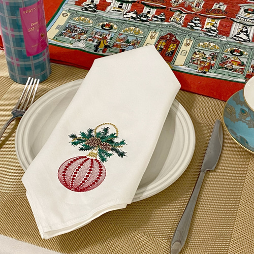 クリスマステーブルナプキン 