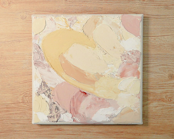 売り切れ▷(クーポン有)抽象画 アクリル画 キャンバス 18×18