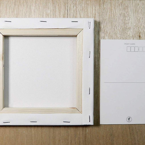 売り切れ▷(クーポン有)抽象画 アクリル画 キャンバス 18×18