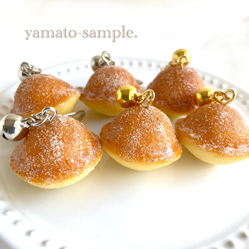 大人気‼︎ リアルサイズ♡ 鈴カステラ 鈴つきキーホルダー食品サンプル