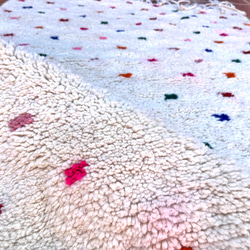 モロッコ ラグ カーペット　絨毯　アジラル ベニワレン　102 9枚目の画像