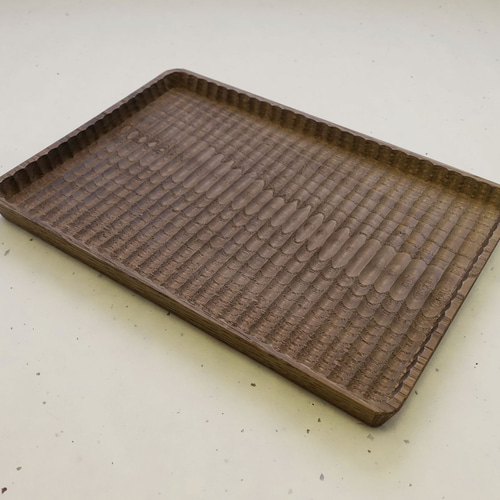 我谷盆　　トレイ　お盆 綺麗な木目の小ぶりの我谷盆 お盆 トレイ 木地盆 折敷 お盆