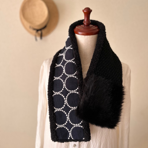 ⭐️ファーリングのプチマフラー⭐️タンバリン⭐ミナペルホネン