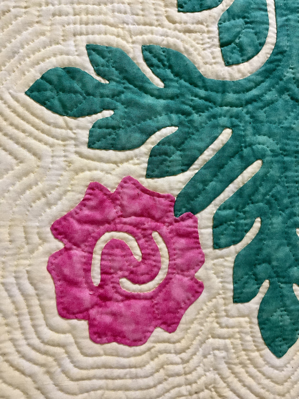 Hawaiian quilt ロケラニのタペストリー 5枚目の画像