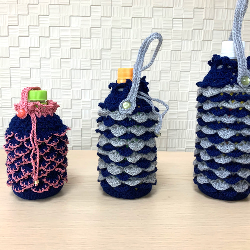 オーダー　sakusaku様 ペットボトルカバー　スマホポーチ　ハンドメイド ペットボトルカバー 小 (300ml) ポーチ Yui 通販 14846902