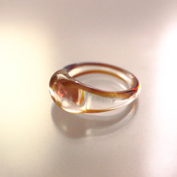 【Que Sera, Sera*】ガラスのリング Que Sera, Sera*様専用】ガラスのリング