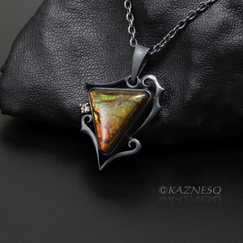 アンモライトのアクセサリーセット、ピアスとネックレス その他