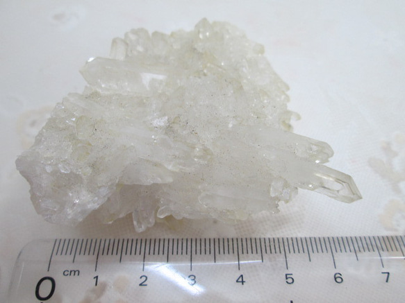 天然石　原石　水晶クラスター（アフガニスタン産）　５５ｇ 6枚目の画像