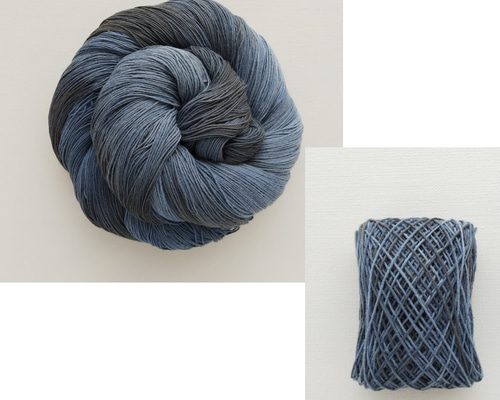 藍染天然草木染めこぎん刺しコート 藍染天然草木染めこぎん刺しコート