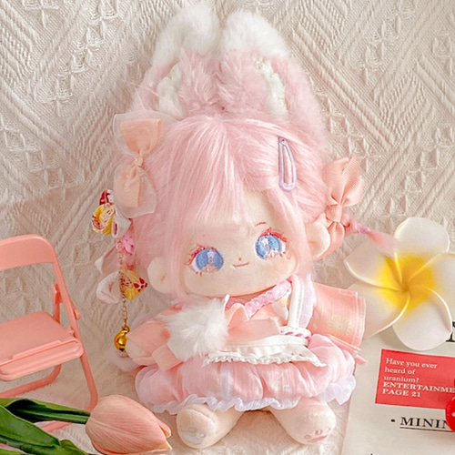 ぬいぐるみ着せ替え服 20cm ぬい服 ぬいぐるみ服 ＜桃ジュース＞ 童話