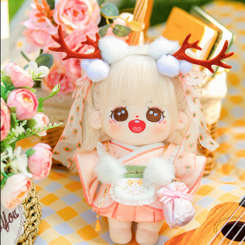 ぬいぐるみ着せ替え服 20cm ぬい服 ぬいぐるみ服 ＜桃鹿神女