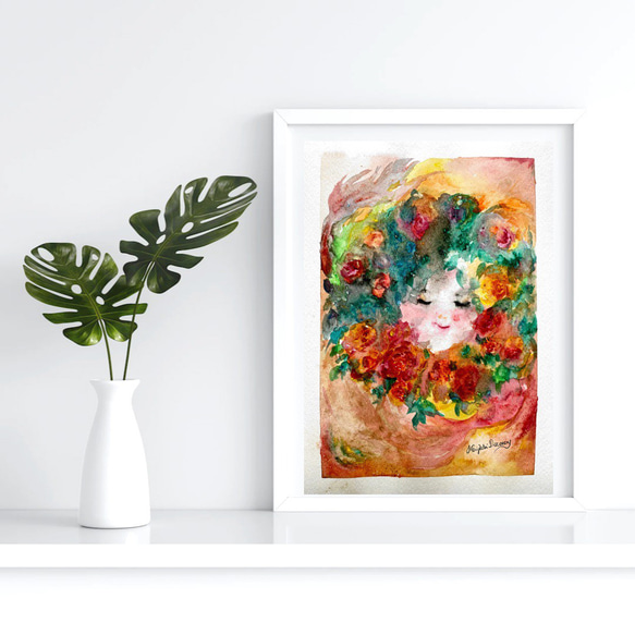 世界一つだけの花 絵画 Miyabi Art 通販 14847974｜Creema(クリーマ)