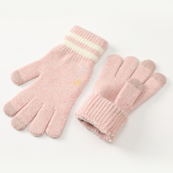 女性手袋 グローブ 刺繍 秋冬 防寒 暖かい ギフト プレゼント 7枚目の画像