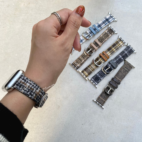 MAROSKE PEECH ツイード ベルト item-23041801_6.jpg