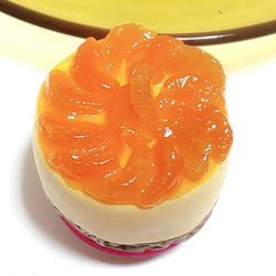 美味しそうなホールケーキセット③(レモンレアチーズ、オレンジレアチーズ)   フェイクスイーツ  スイーツデコ 2枚目の画像