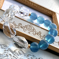 レア！ウォーターメロントルマリン　ブレスレット9mm 天然無処理 ウォーターメロン トルマリン ブレスレット 9mm-25.4