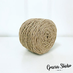 コットンコード細糸　約150m　丸型　太さ1.5mm　6ラテ 1枚目の画像