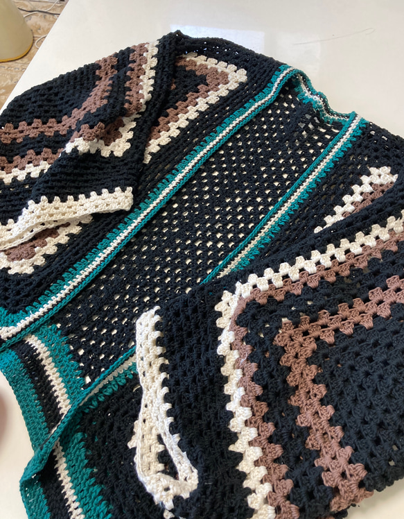 クロッシェカーディガン カーディガン COLOR TALK 通販｜Creema