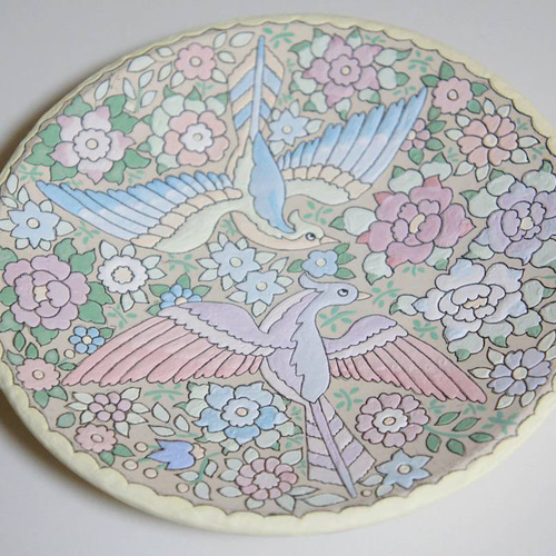 ◇タイルアート◇鳥のさえずり◇飾り皿◇絵皿◇ その他インテリア雑貨