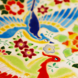 ◆飾り皿◆鳥のさえずり◆17㌢◆ 5枚目の画像