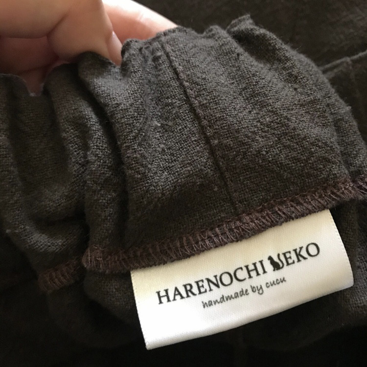 ■10日内発送■【再販】ブラウニッシュグレーの大人顔サロペット。「春リネンサロペットパンツ」麻 ロンパース