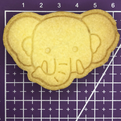ぞうのクッキー型【Mサイズ】 3枚目の画像