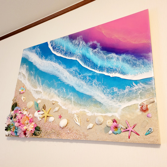 レジンアート 海アート 波アート オーダー専用 レジンアート 海アート 波アート オーダー専用