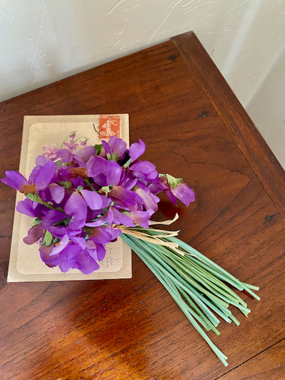 布花 Corsage de violettes A 1枚目の画像