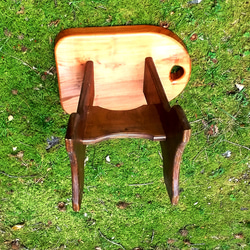 けやき（欅）の椅子 5枚目の画像