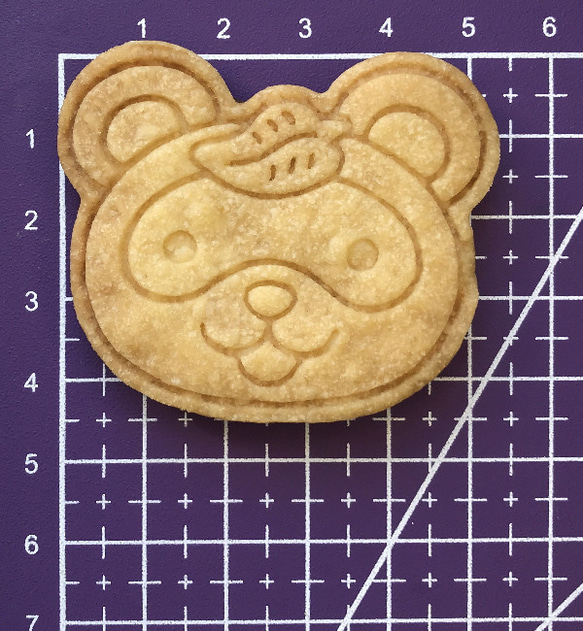 たぬきのクッキー型【Mサイズ】 3枚目の画像