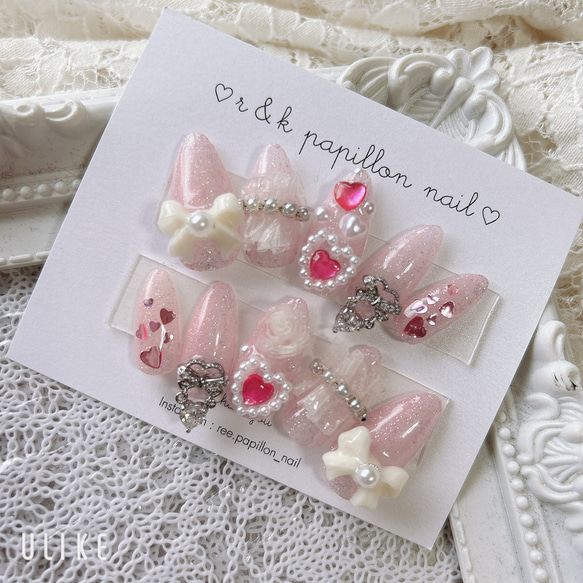 ネイルチップ ロリータネイル(現品のみ) ネイルチップ（つけ爪） ♡r&k