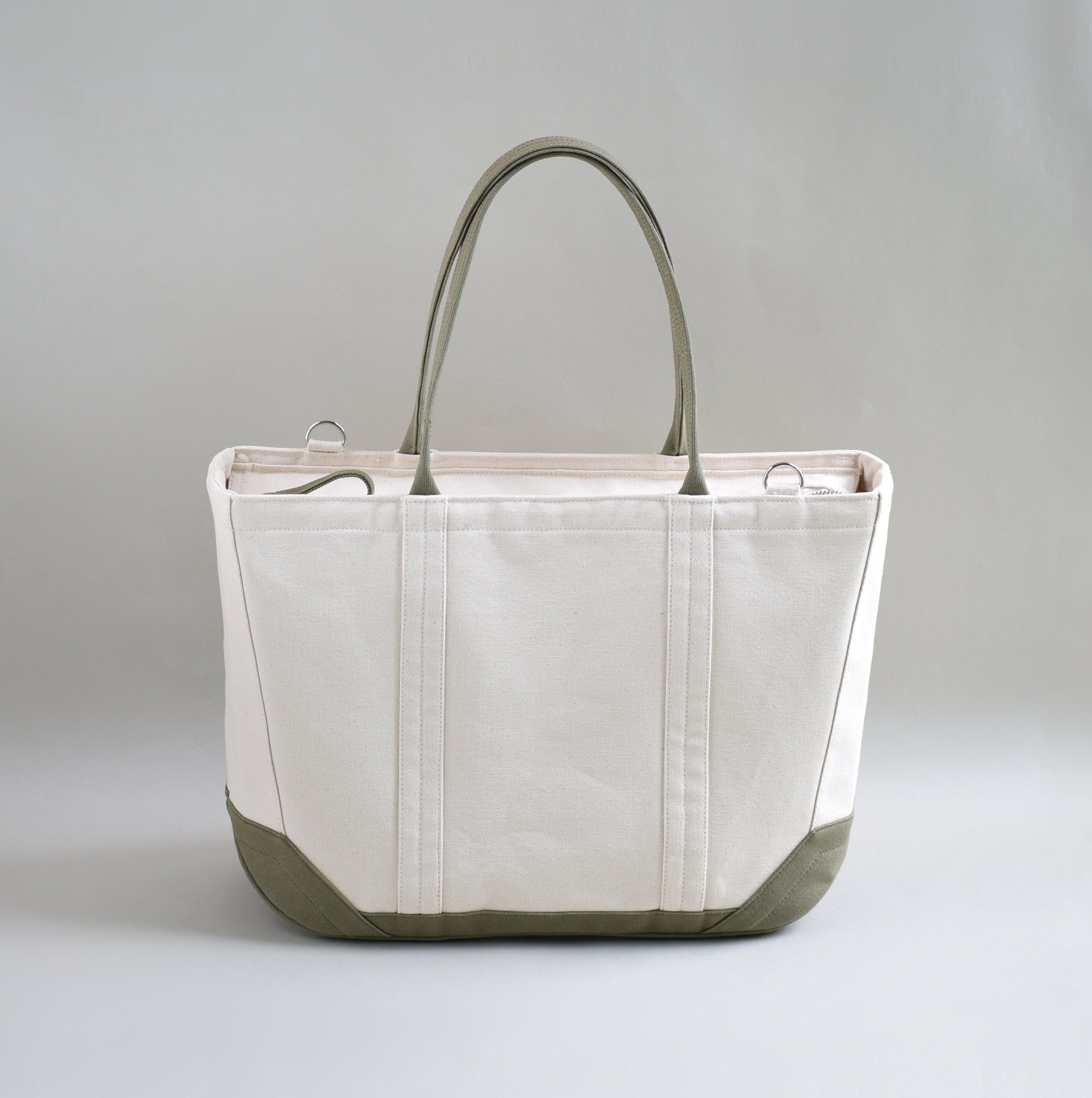 ファスナートートバッグ L （10色）