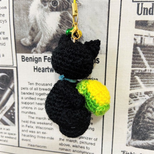 ミニコロ　セキセインコ　編みぐるみ　チェーン ミニコロ　セキセインコ　編みぐるみ　チェーン