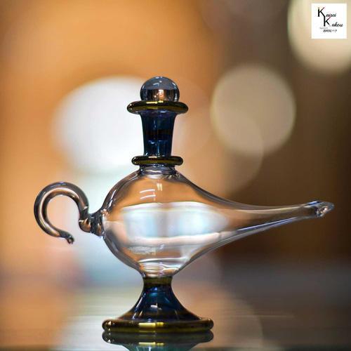 NO.56 エジプシャングラスハーバリウム【Sサイズ】グリーン系