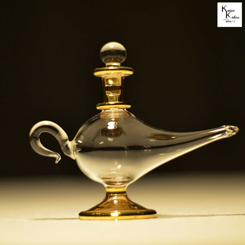 NO.57 エジプシャングラスハーバリウム【Sサイズ】ブルー系