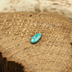 0,4ct Bisbee Turquoise ビスビーターコイズ BIS-21 ルース 天然石 ハンドメイド材料 3枚目の画像